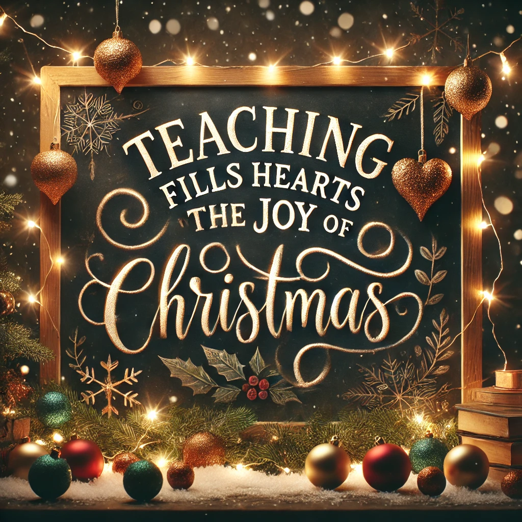 25 Christmas Quotes For Teachers