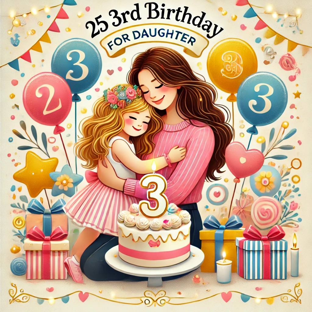 3rd Birthday Quotes For Daughter