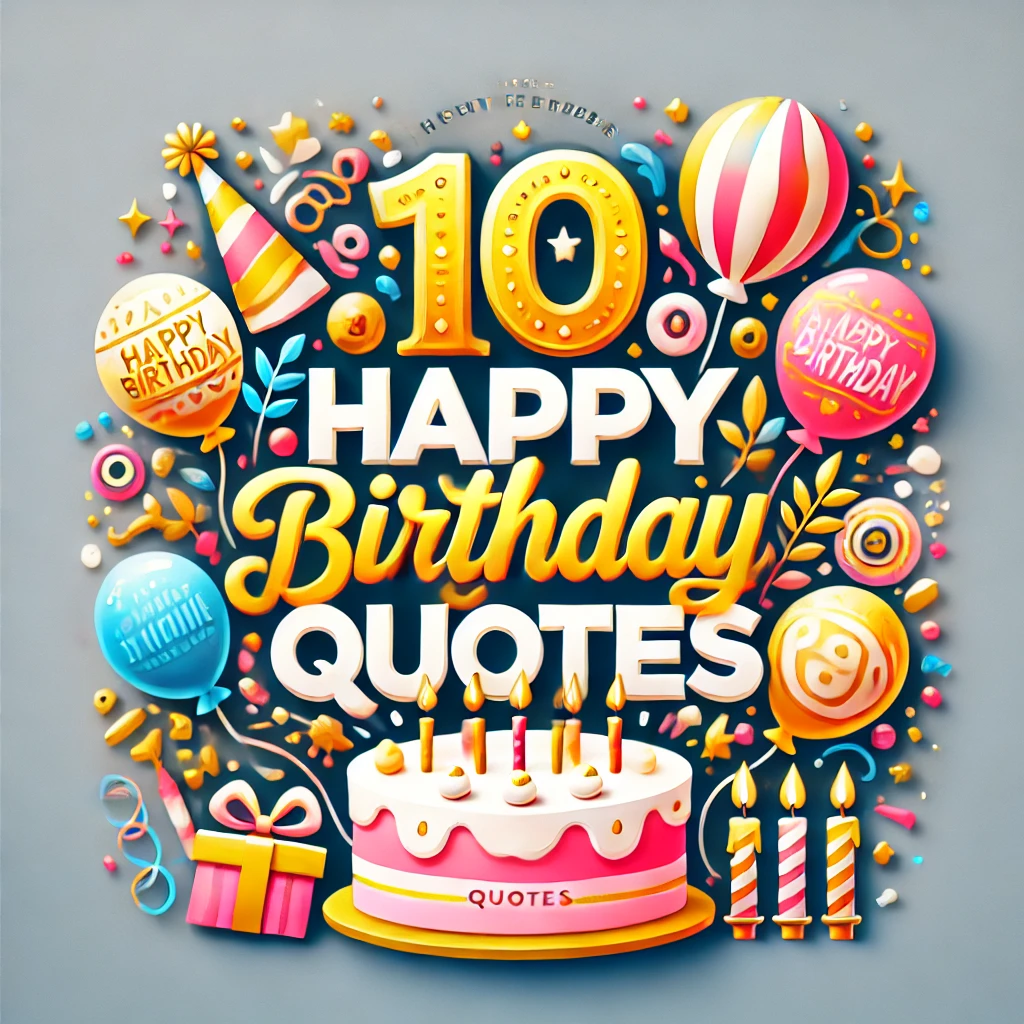 10 Happy Birthday Quotes