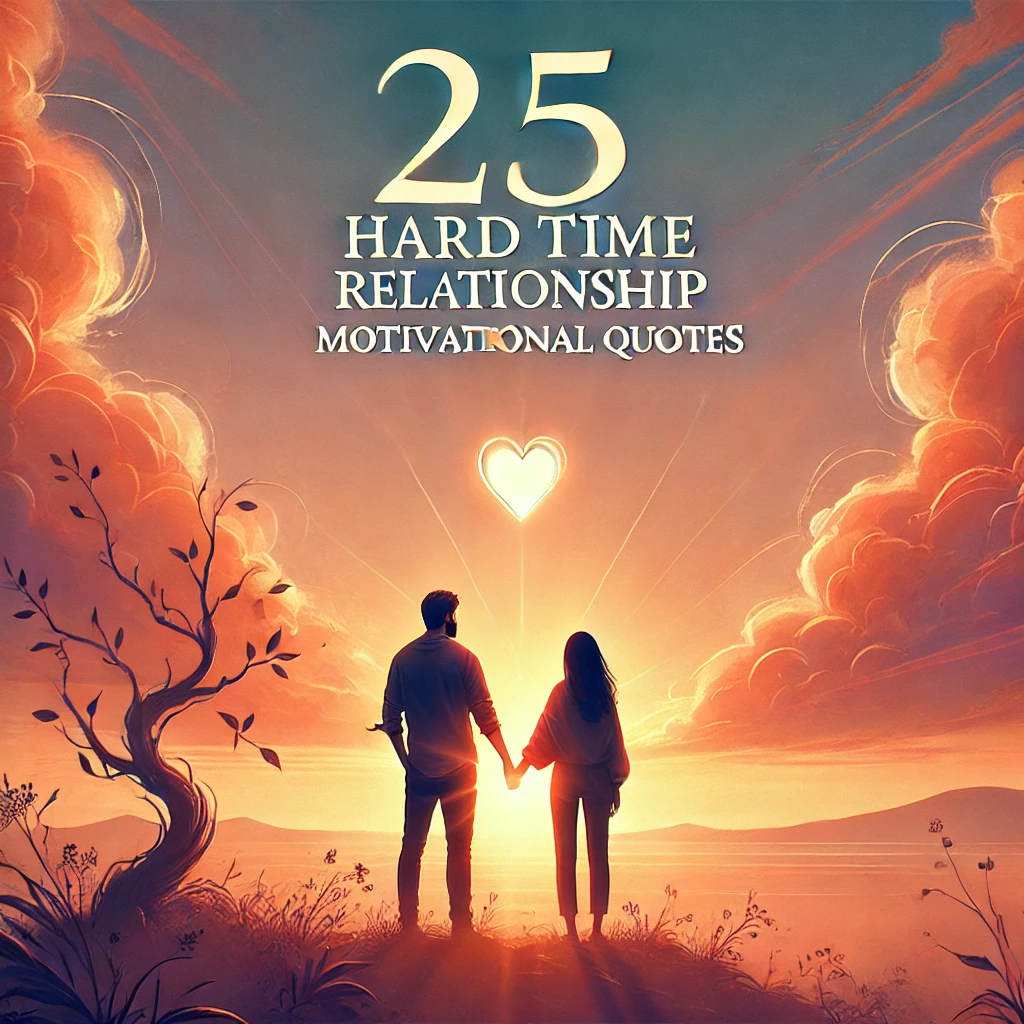 25 Hard Time Relationship Motivational Quotes