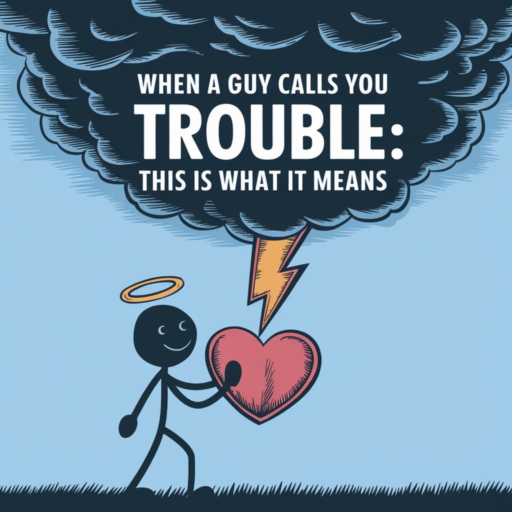 When A Guy Calls You Trouble: This is What It Means