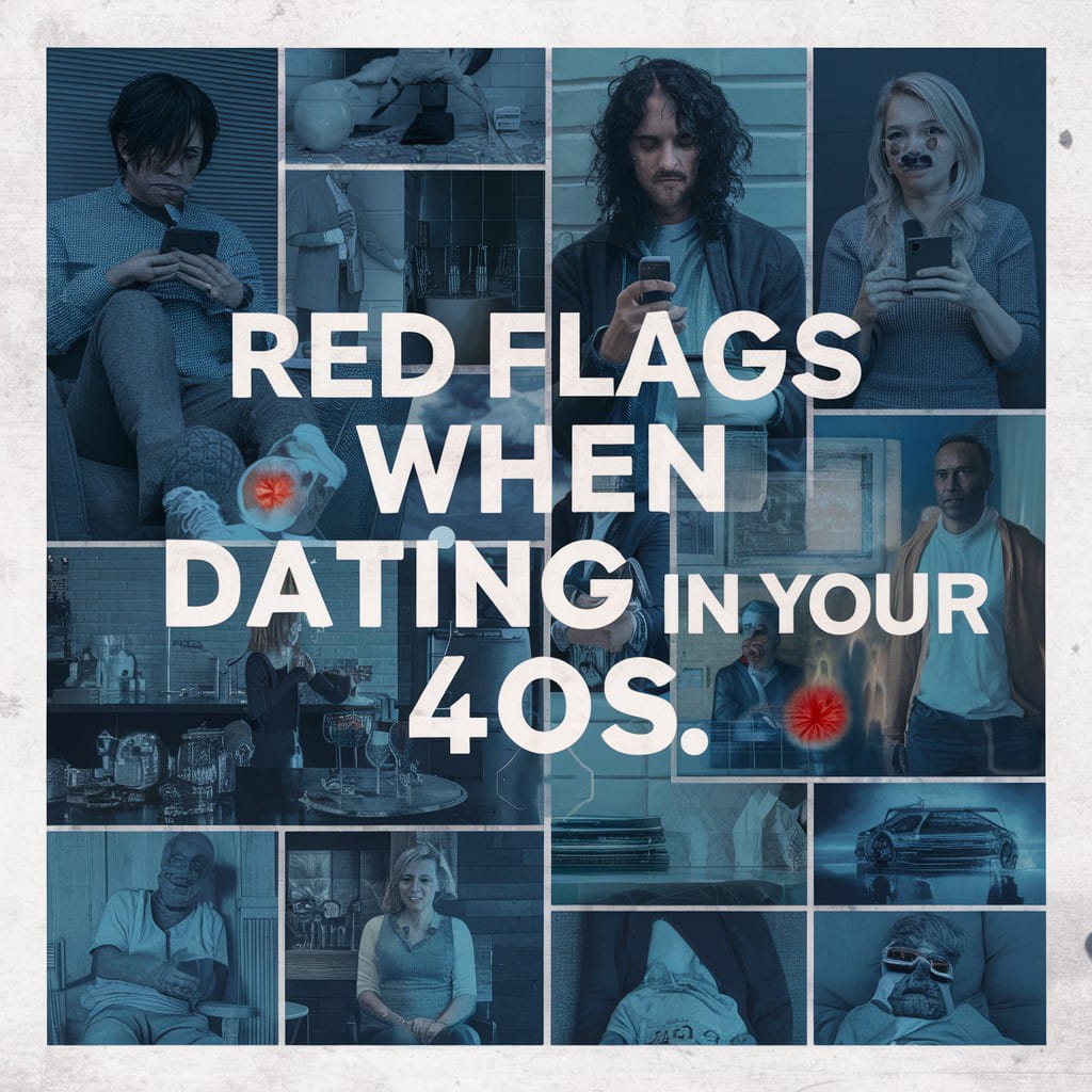 12 Red Flags When Dating in Your 40s