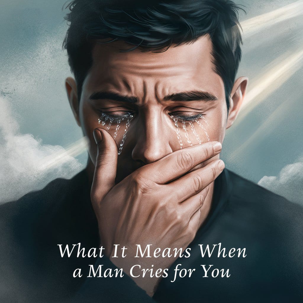 What It Means When A Man Cries For You