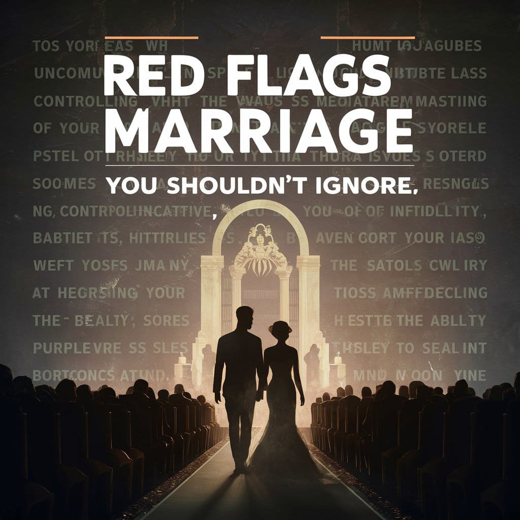 12 Red Flags Before Marriage You Shouldn’t Ignore