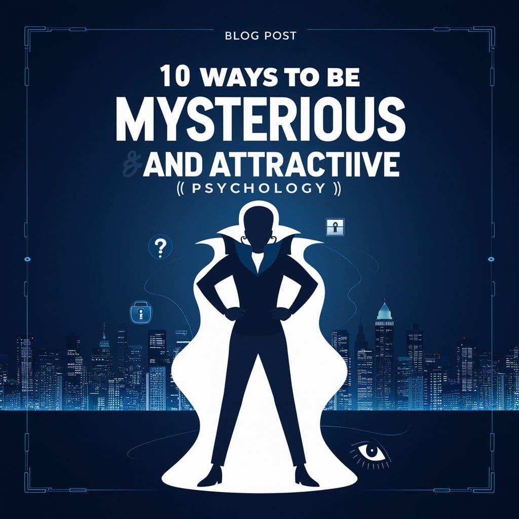 10 Ways to be Mysterious and Attractive (Psychology)