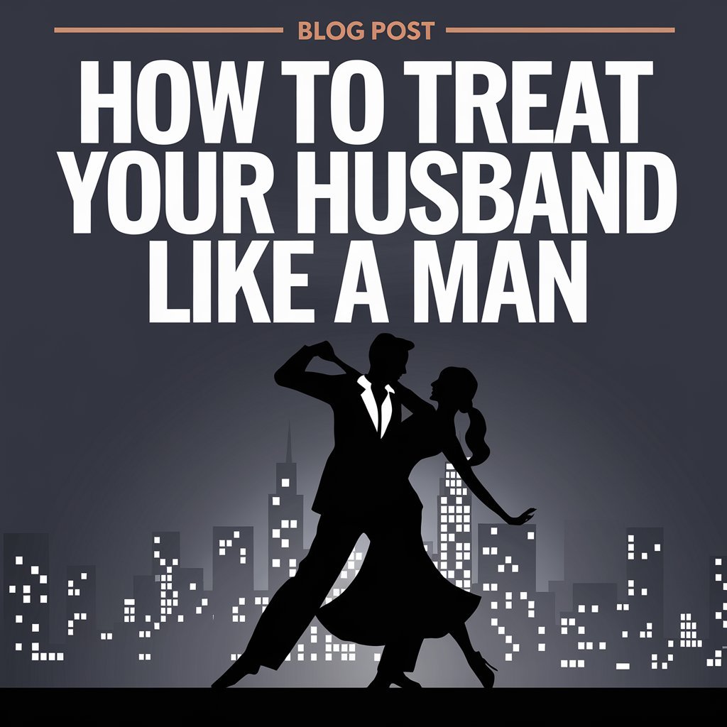 How To Treat Your Husband Like a Man