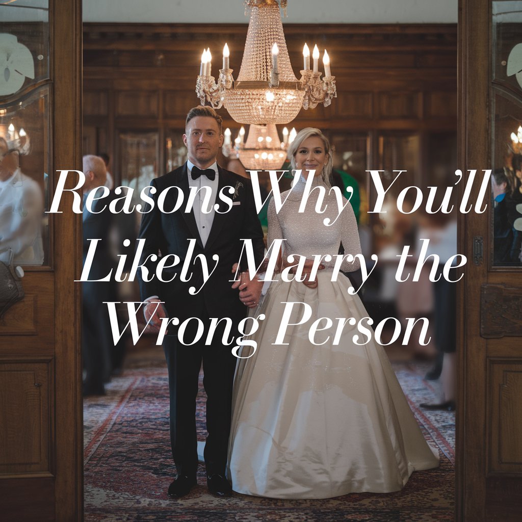 5 Reasons Why You’ll Likely Marry The Wrong Person