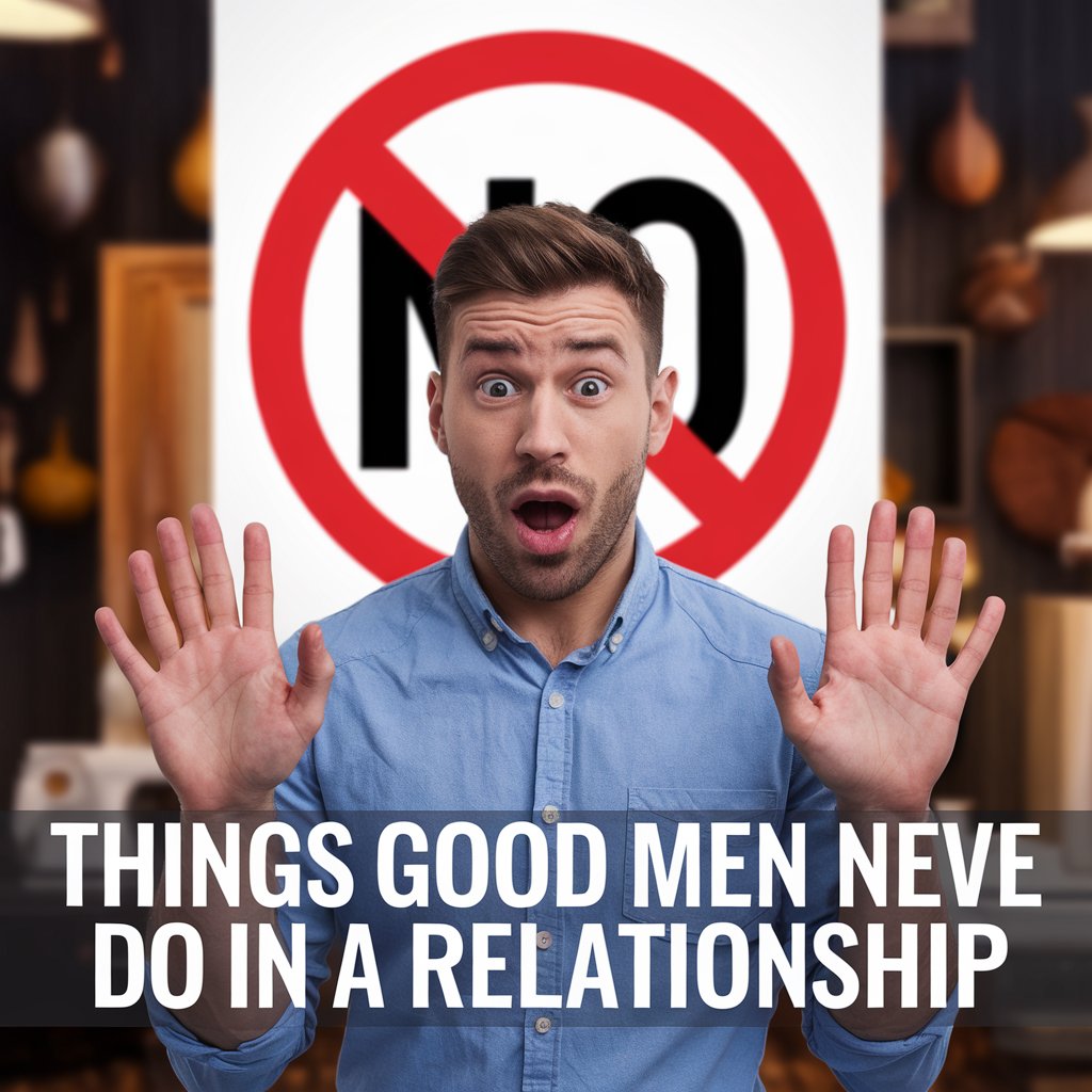 8 Things Good Men Never Do in a Relationship