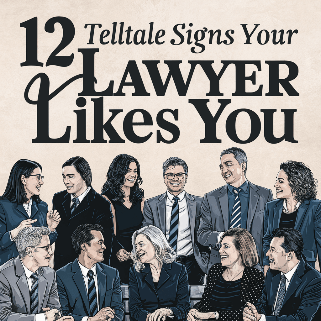 12 Telltale Signs Your Lawyer Likes You