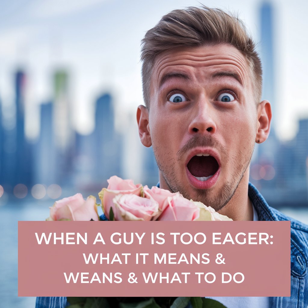 When A Guy Is Too Eager: What It Means & What To Do