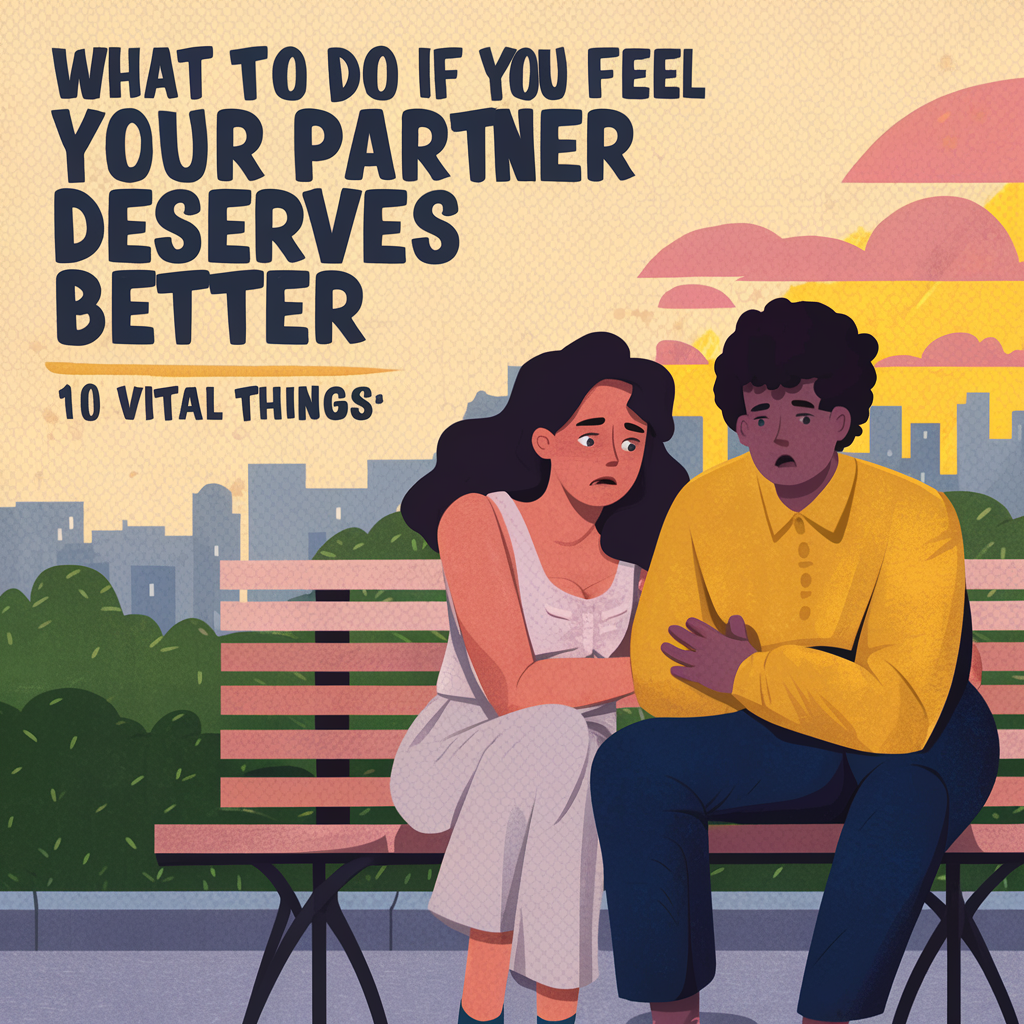 What to Do If You Feel Your Partner Deserves Better