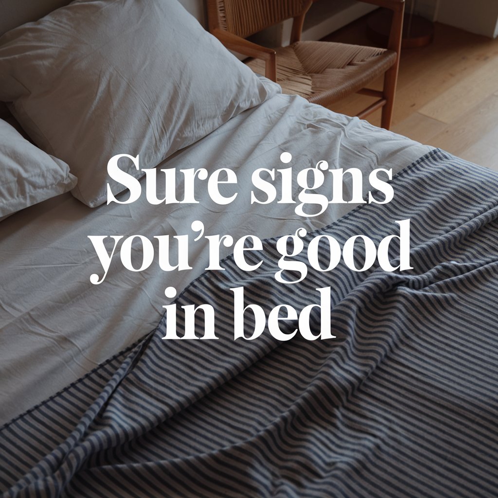 11 Sure Signs You’re Good In Bed