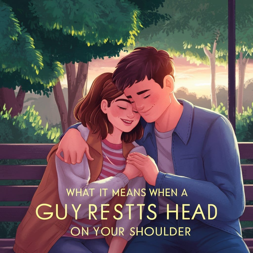 What It Means When A Guy Rests His Head On Your Shoulder