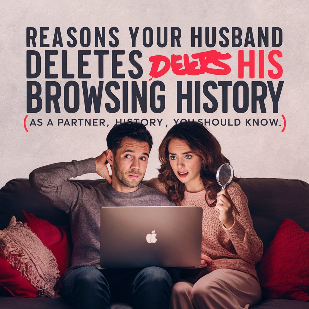 10 Reasons Your Husband Deletes His Browsing History