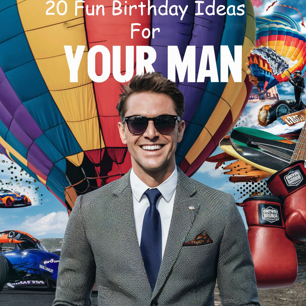 20 Fun Birthday Ideas For Your Man