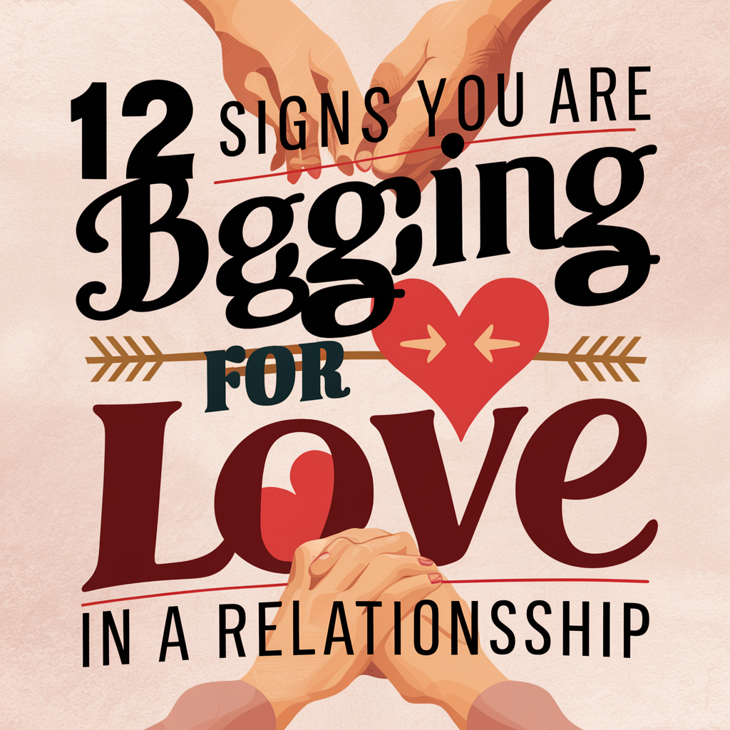 12 Signs You Are Begging for Love in a Relationship