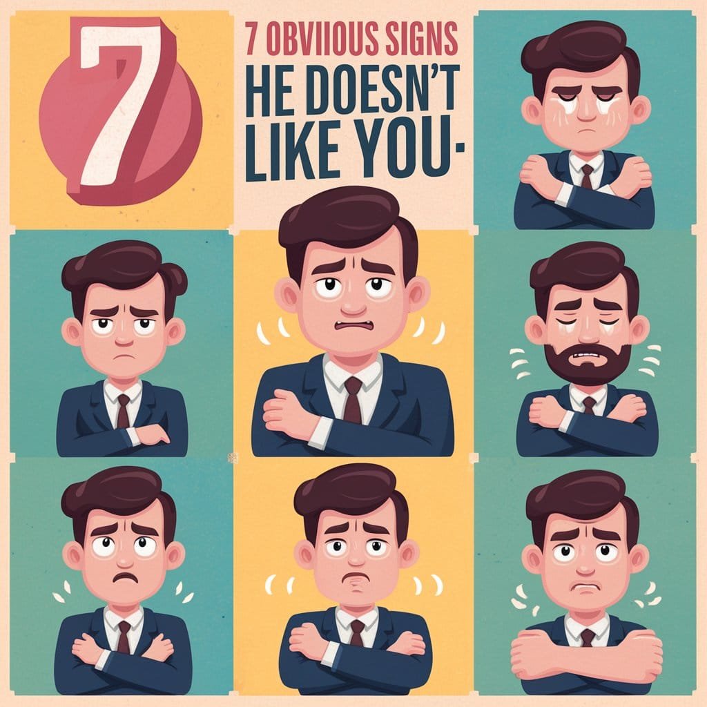 7 Obvious Signs He Doesn’t Like You