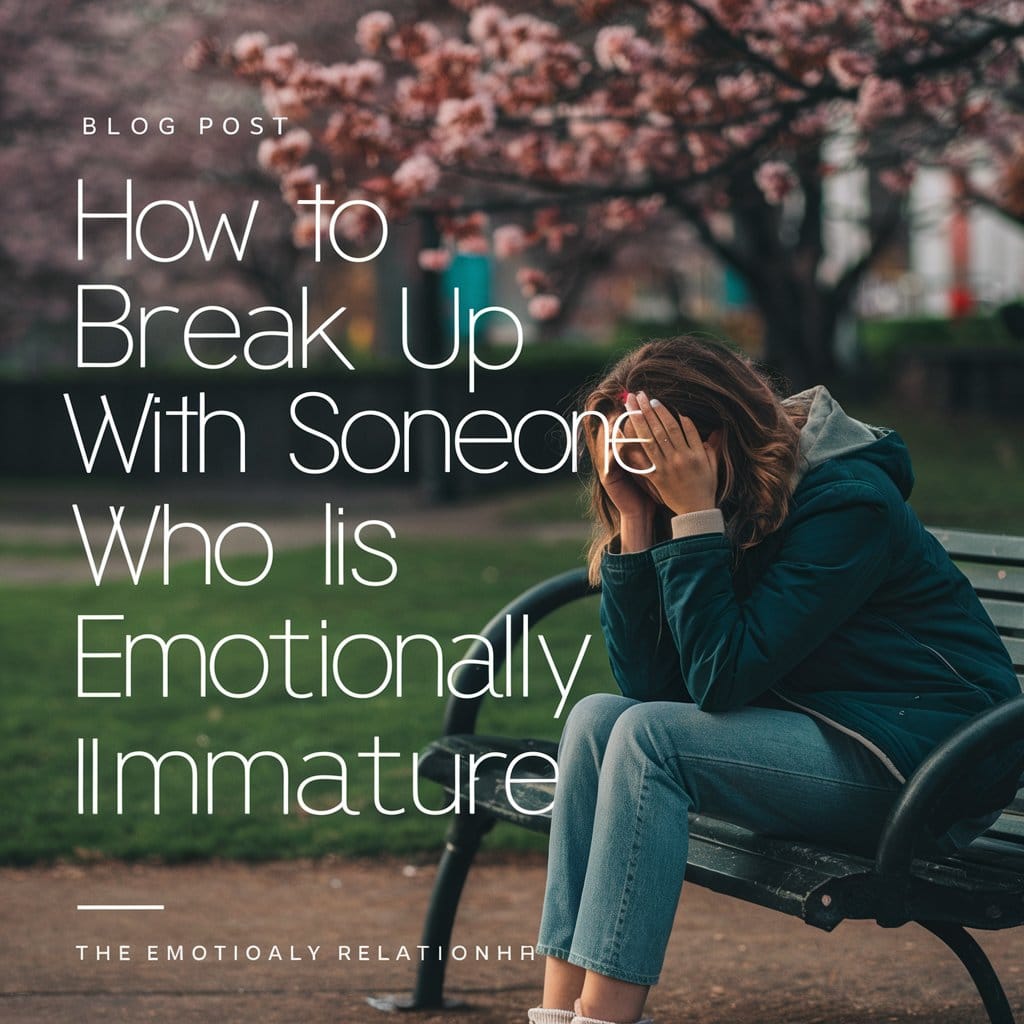 How To Break Up With Someone Who Is Emotionally Immature