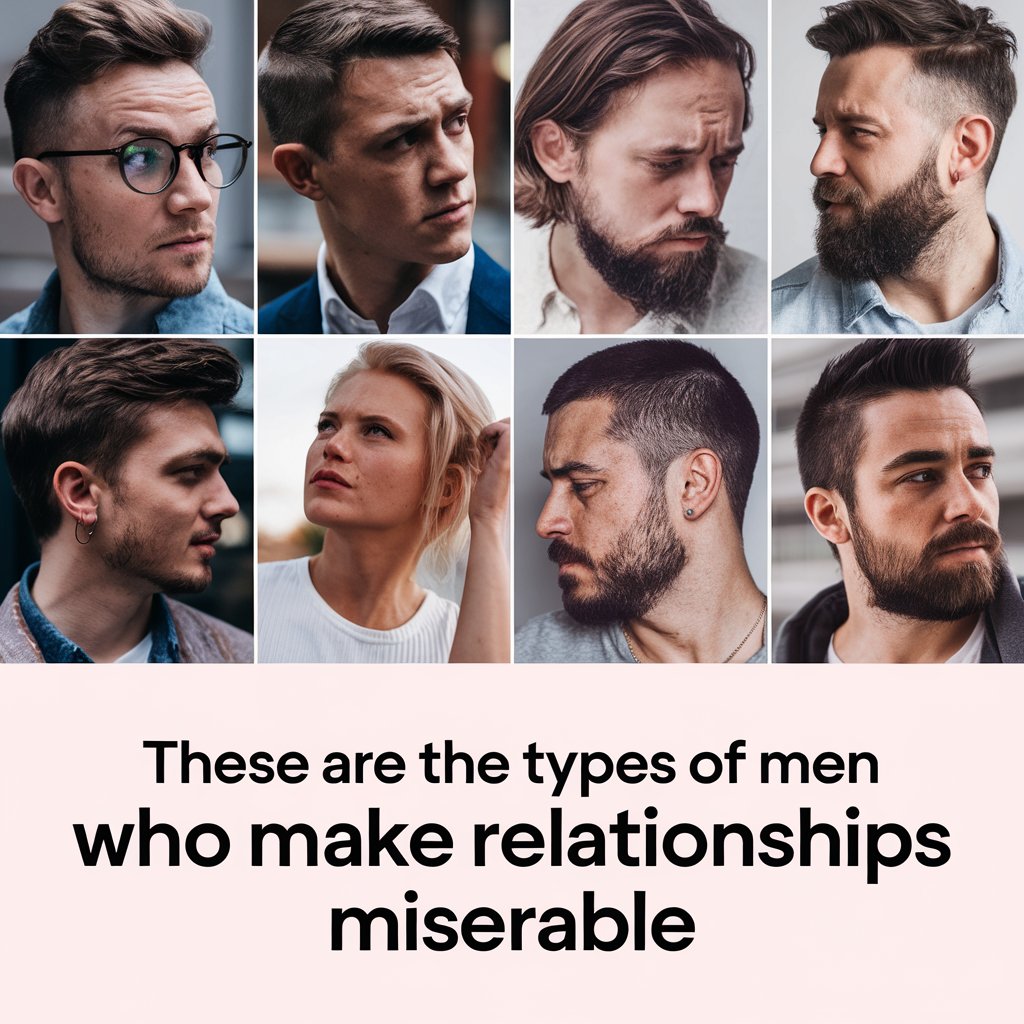 9 Types of Men Who Make Relationships Miserable