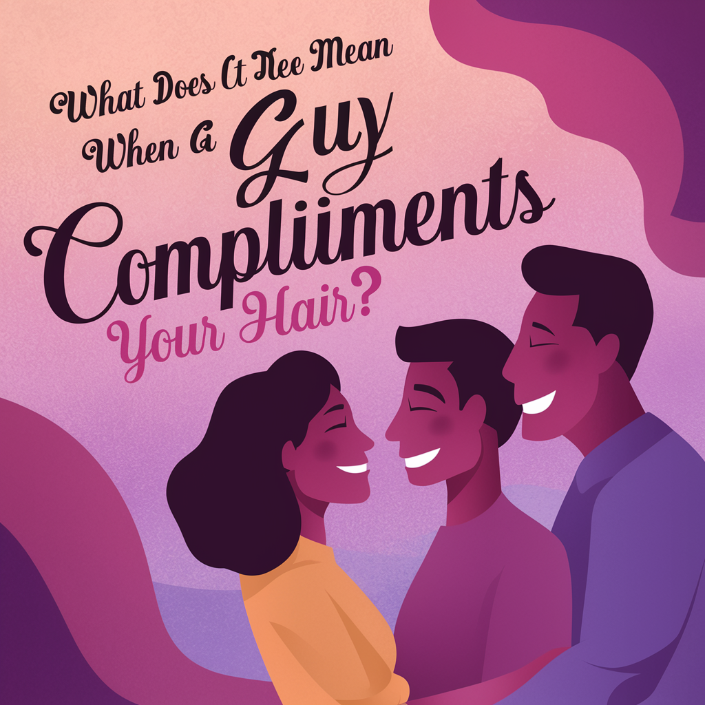 What Does It Mean When a Guy Compliments Your Hair?