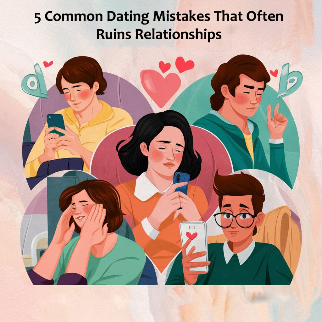 5 Common Dating Mistakes That Often Ruins Relationships