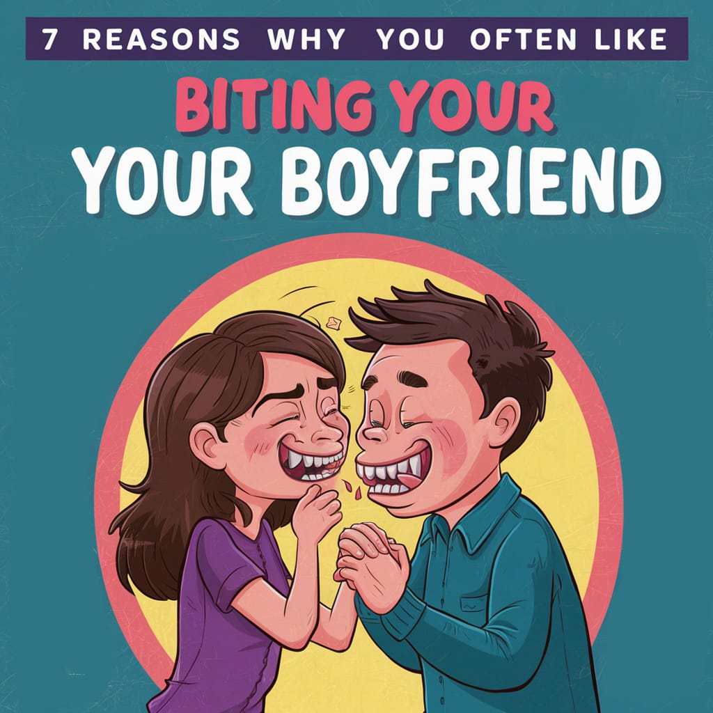 7 Reasons Why You Often Feel Like Biting Your Boyfriend