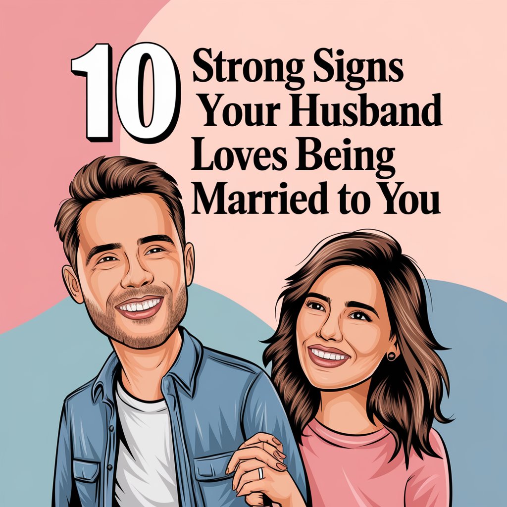 10 Strong Signs Your Husband Loves Being Married To You