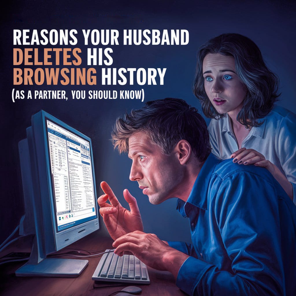 10 Reasons Your Husband Deletes His Browsing History