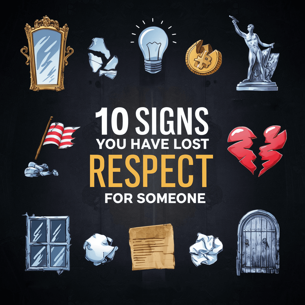 10 Signs You Have Lost Respect For Someone