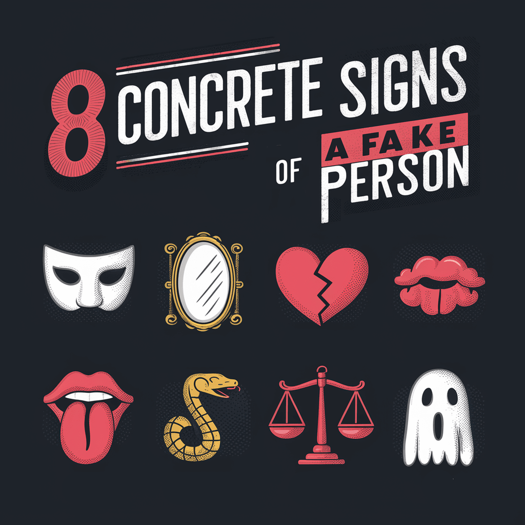 8 Concrete Signs of a Fake Person