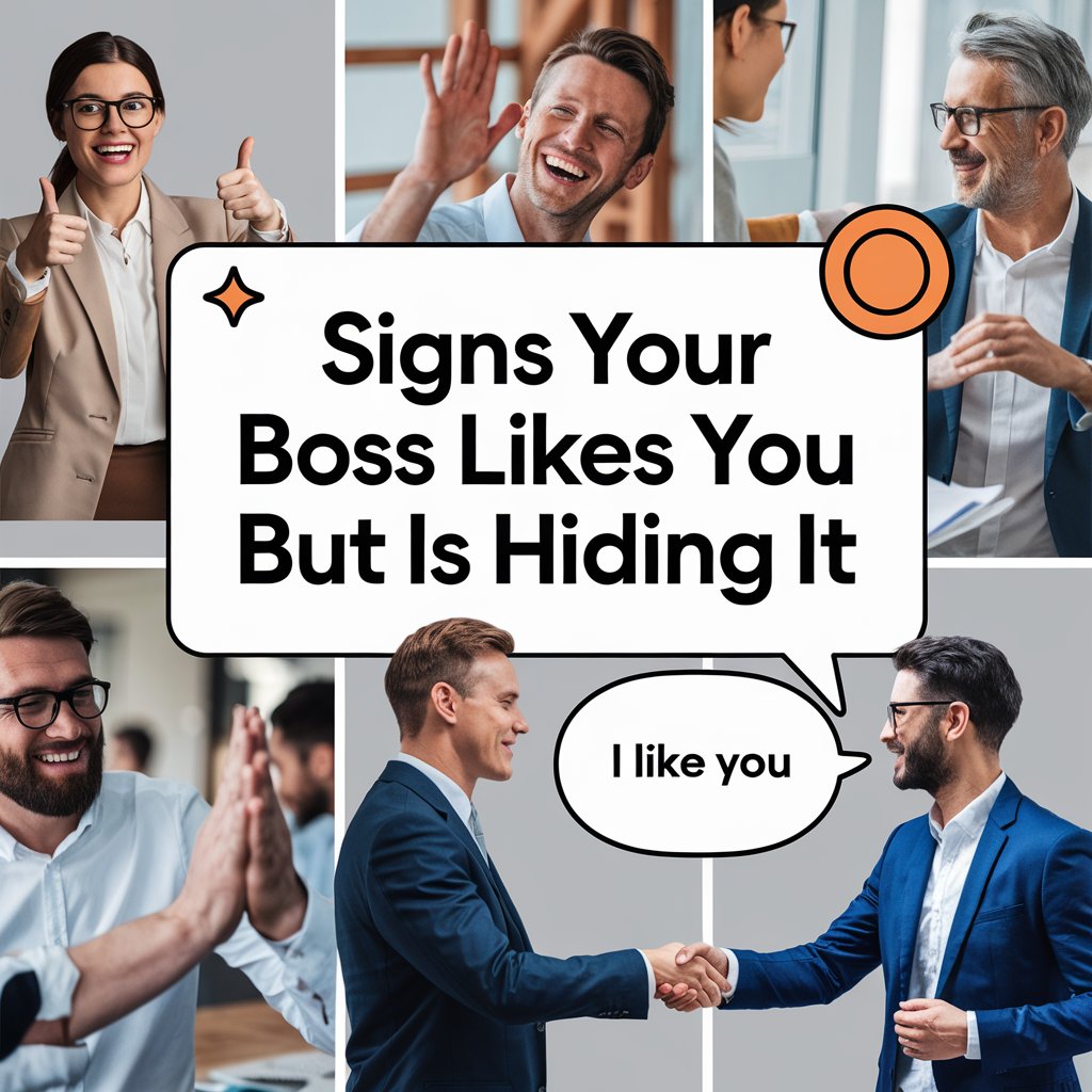 11 Signs Your Boss Likes You But Is Hiding It