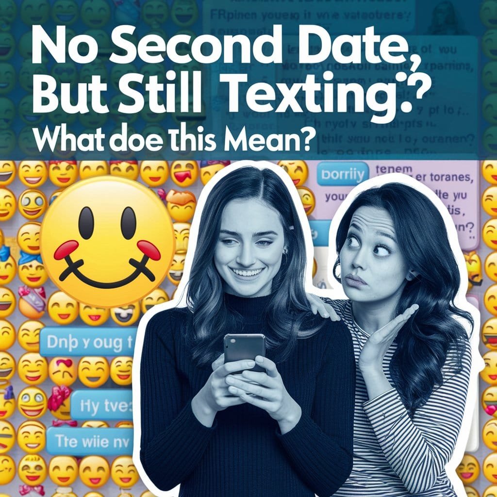 “No Second Date, But Still Texting”: What Does This Mean? 