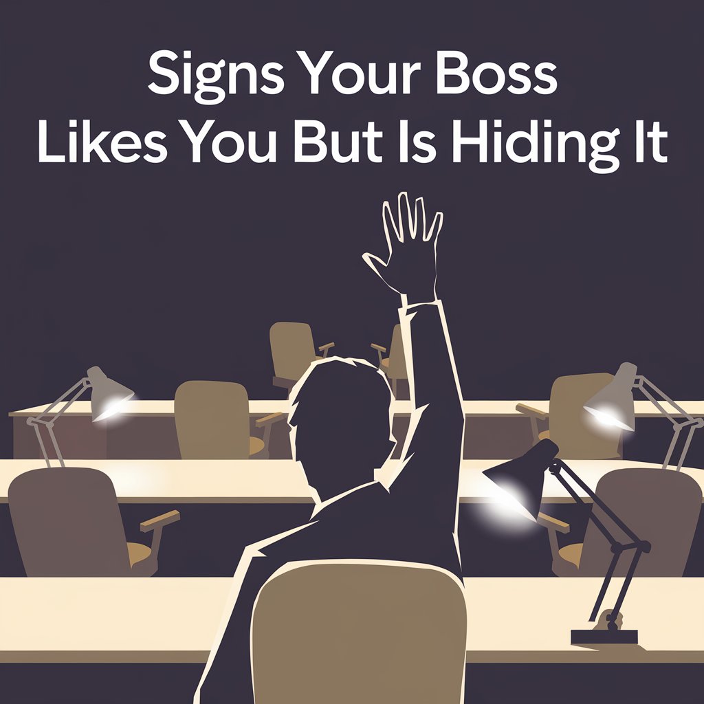 11 Signs Your Boss Likes You But Is Hiding It