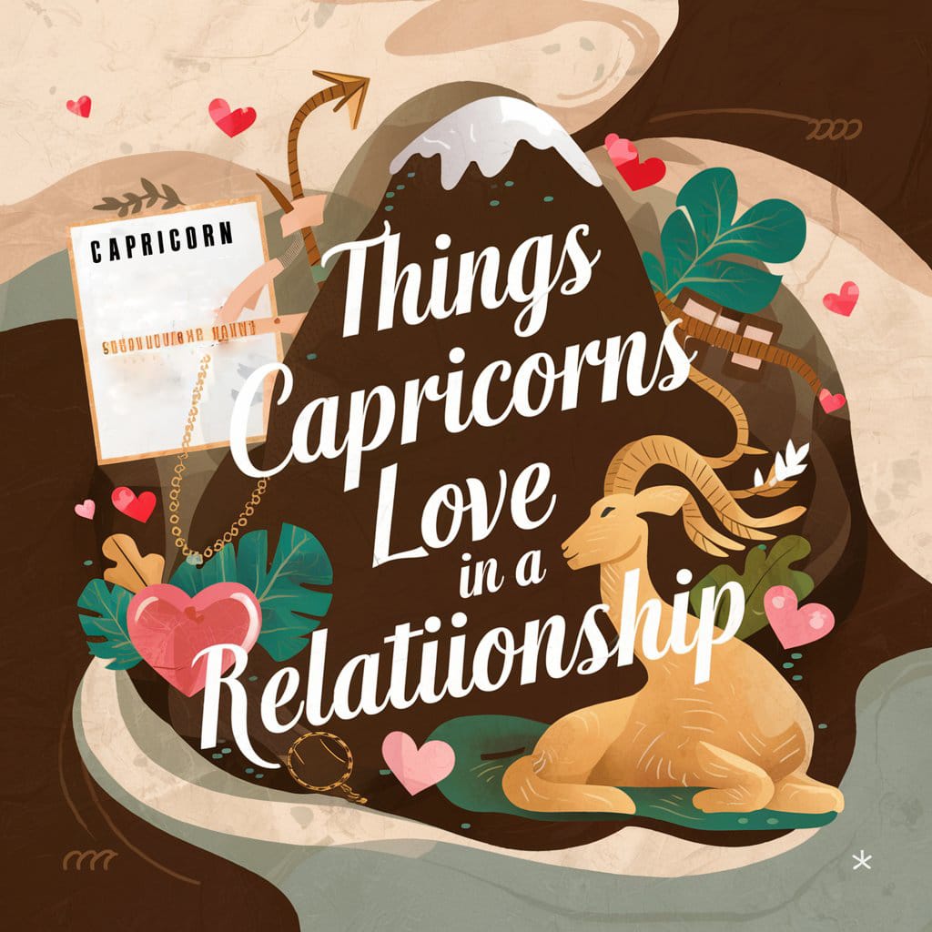 8 Things Capricorns Love in a Relationship