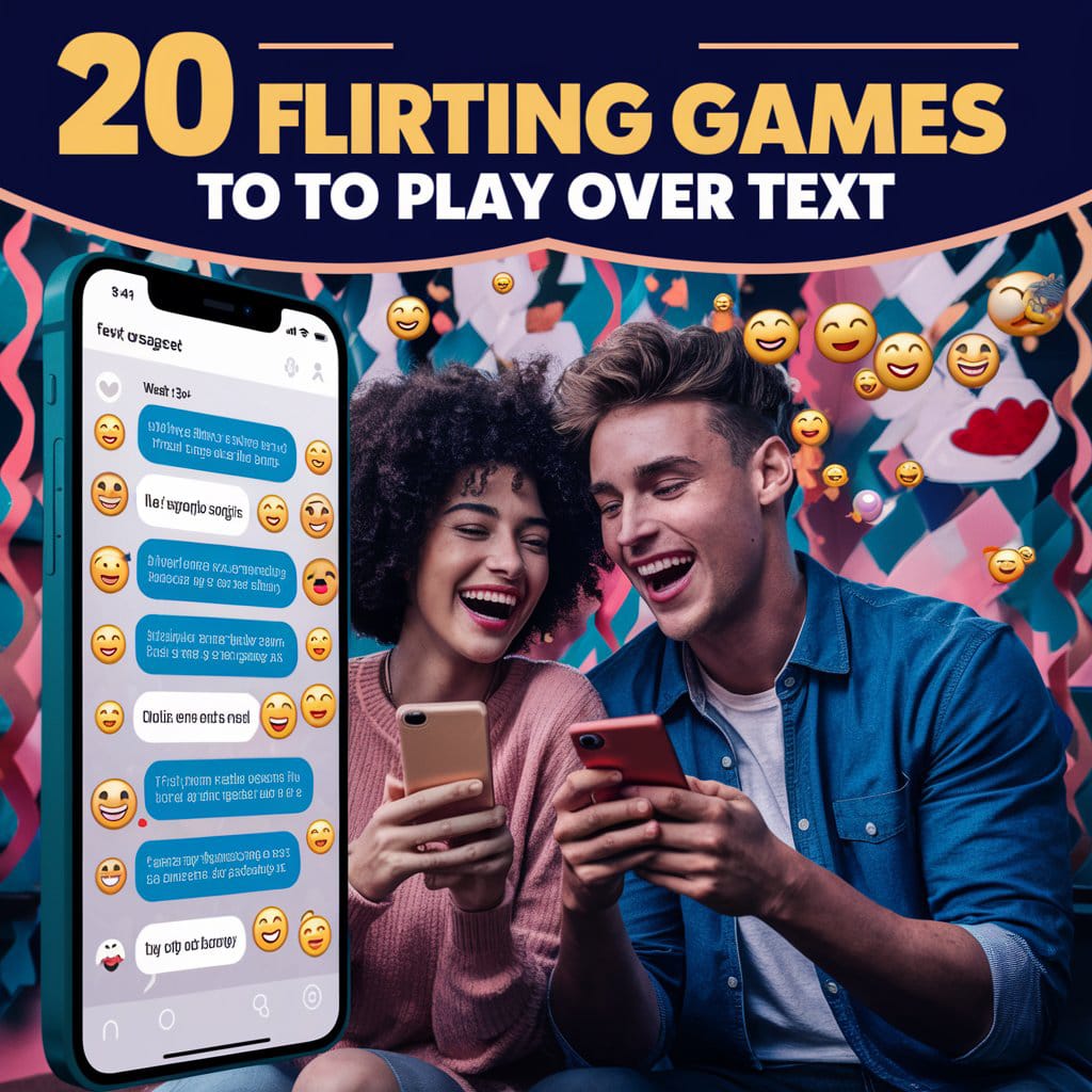 20 Flirting Games To Play Over Text