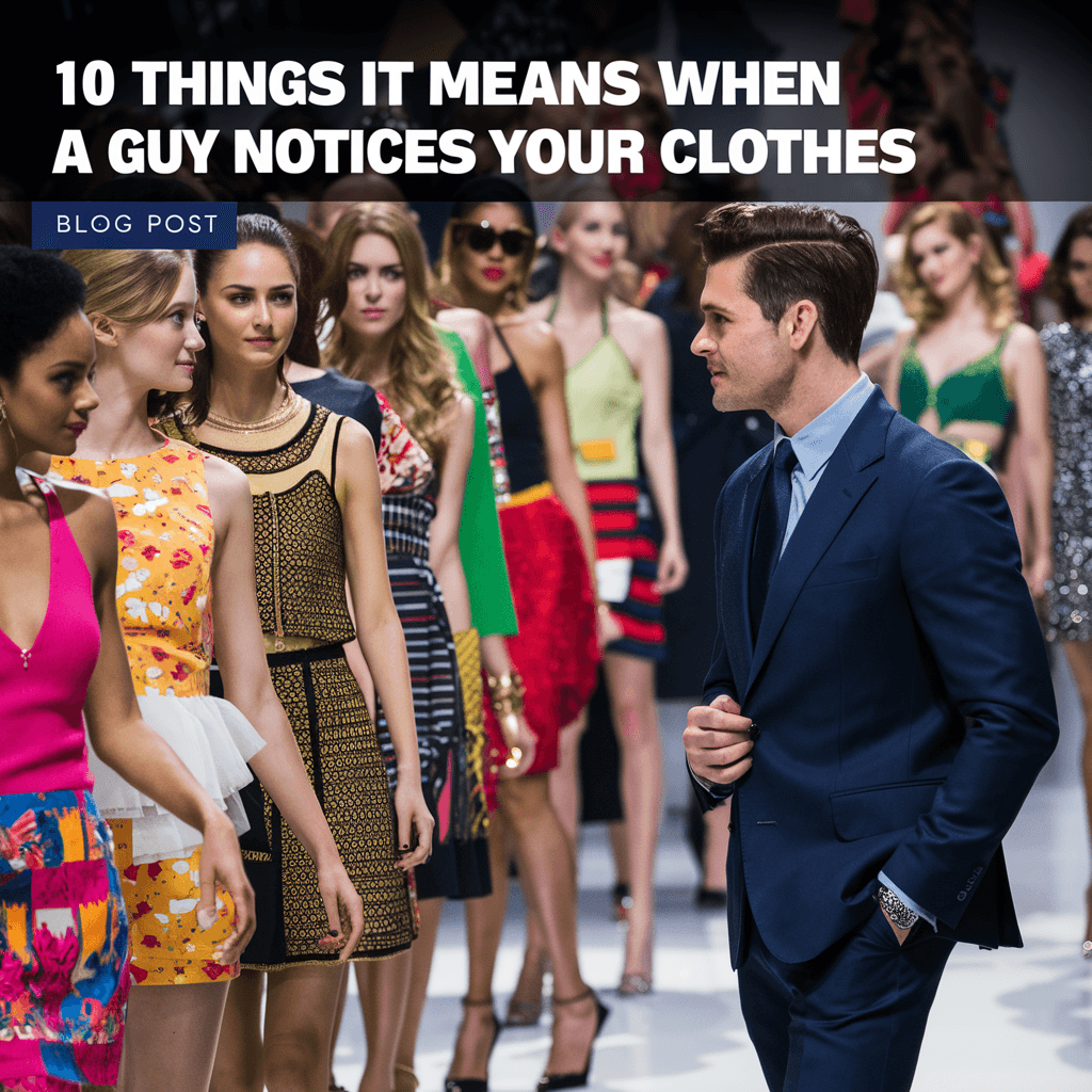 10 Things It Means When a Guy Notices Your Clothes