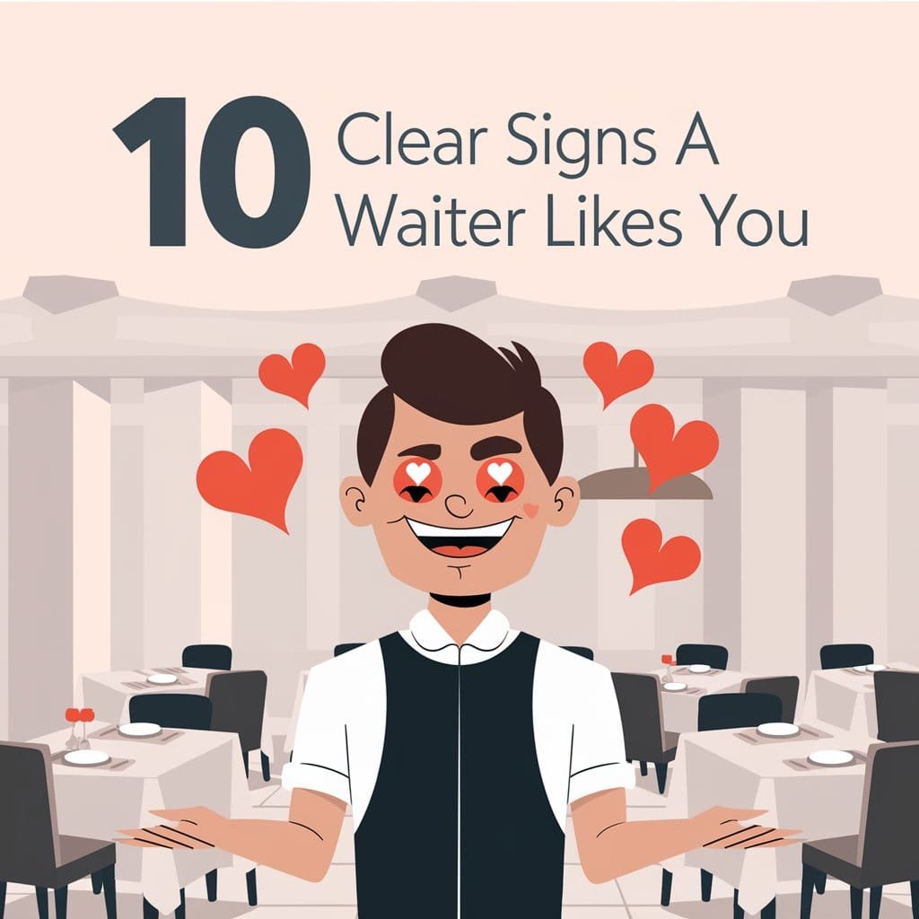 10 Clear Signs A Waiter Likes You