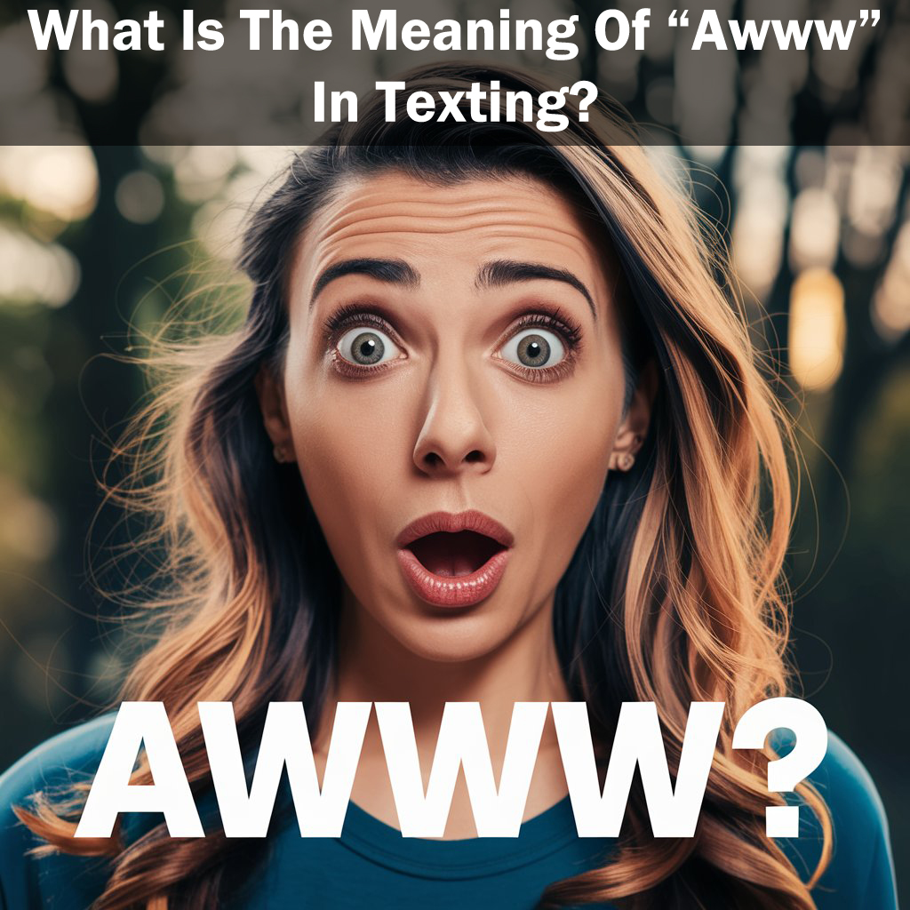 What Is The Meaning Of “Awww” In Texting?