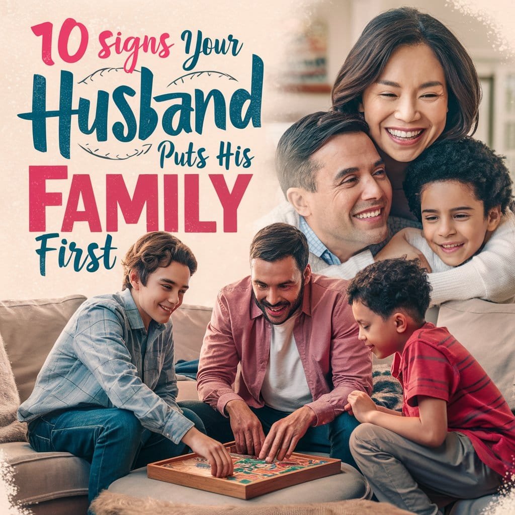 10 Signs Your Husband Puts His Family First