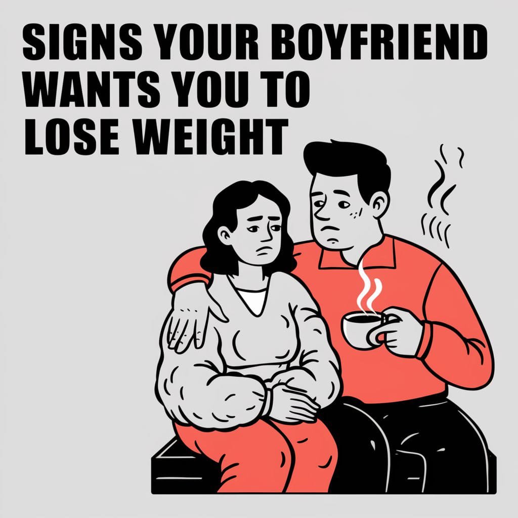 13 Signs Your Boyfriend Wants You To Lose Weight