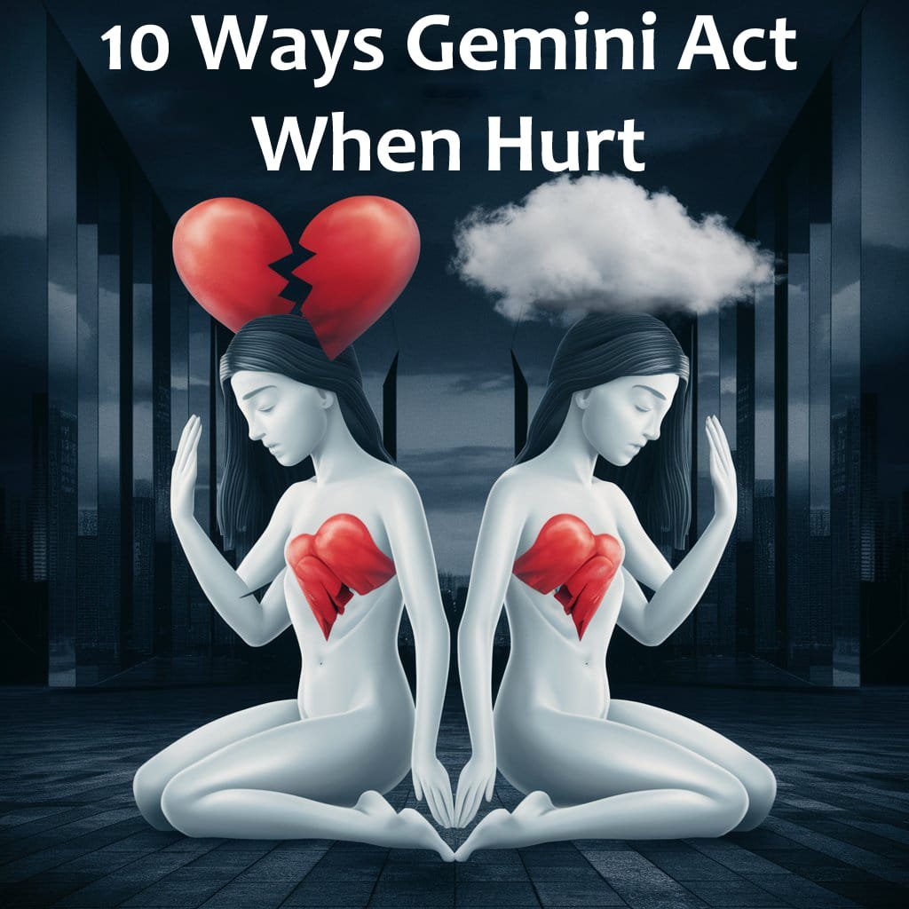 10 Ways Gemini Act When Hurt
