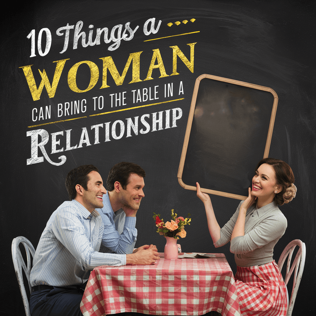 10 Things A Woman Can Bring To The Table In A Relationship