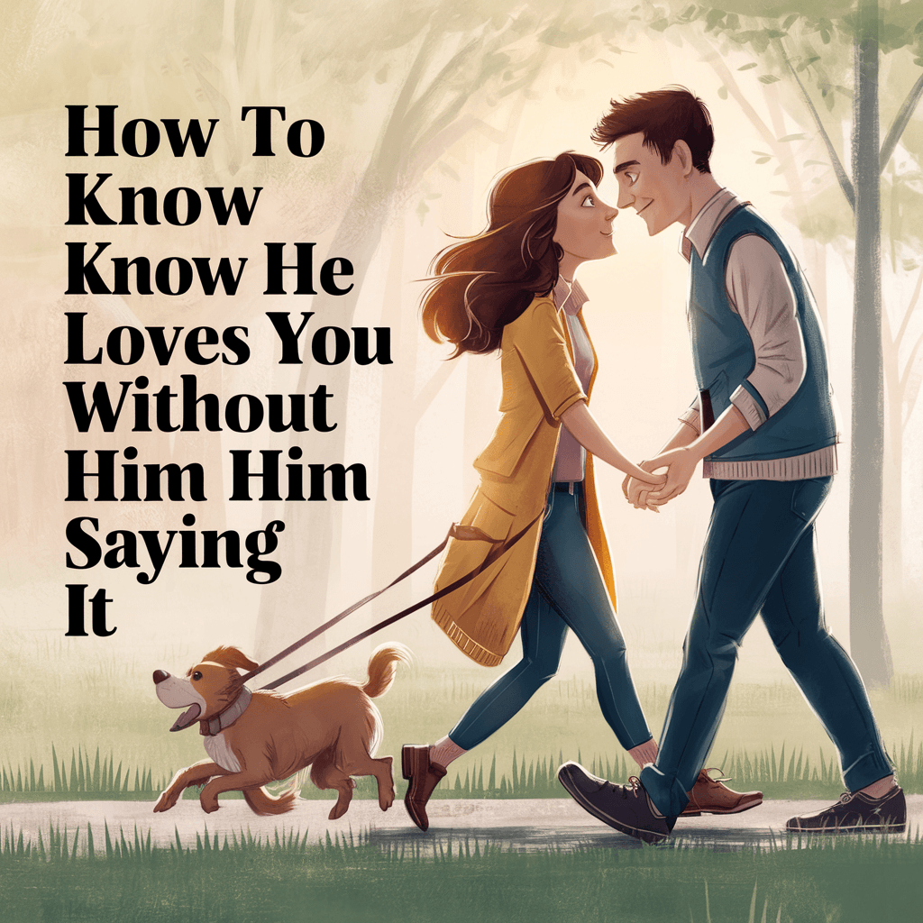 How to Know He Loves You Without Him Saying It