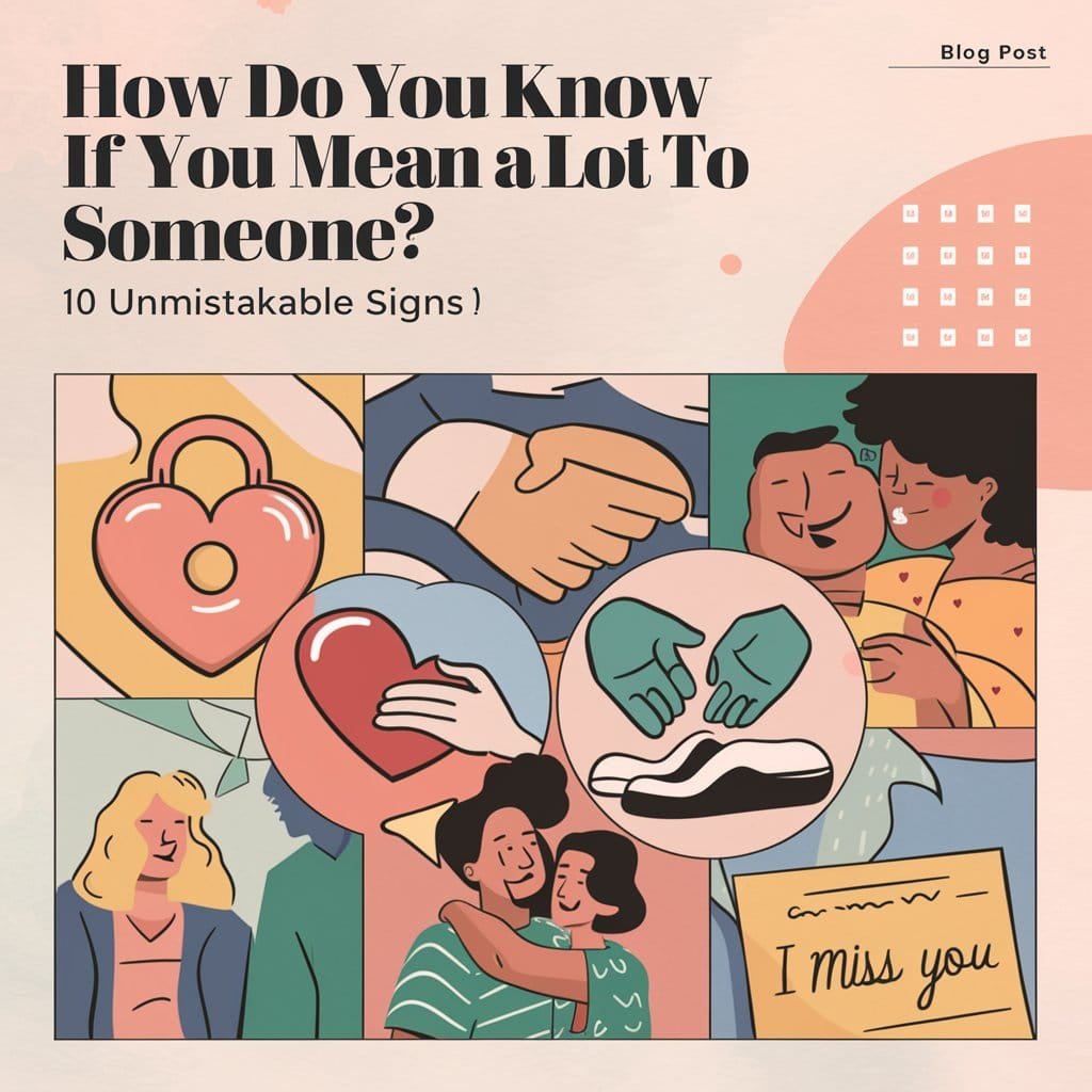 How Do You Know If You Mean a Lot to Someone? (10 Unmistakable Signs)