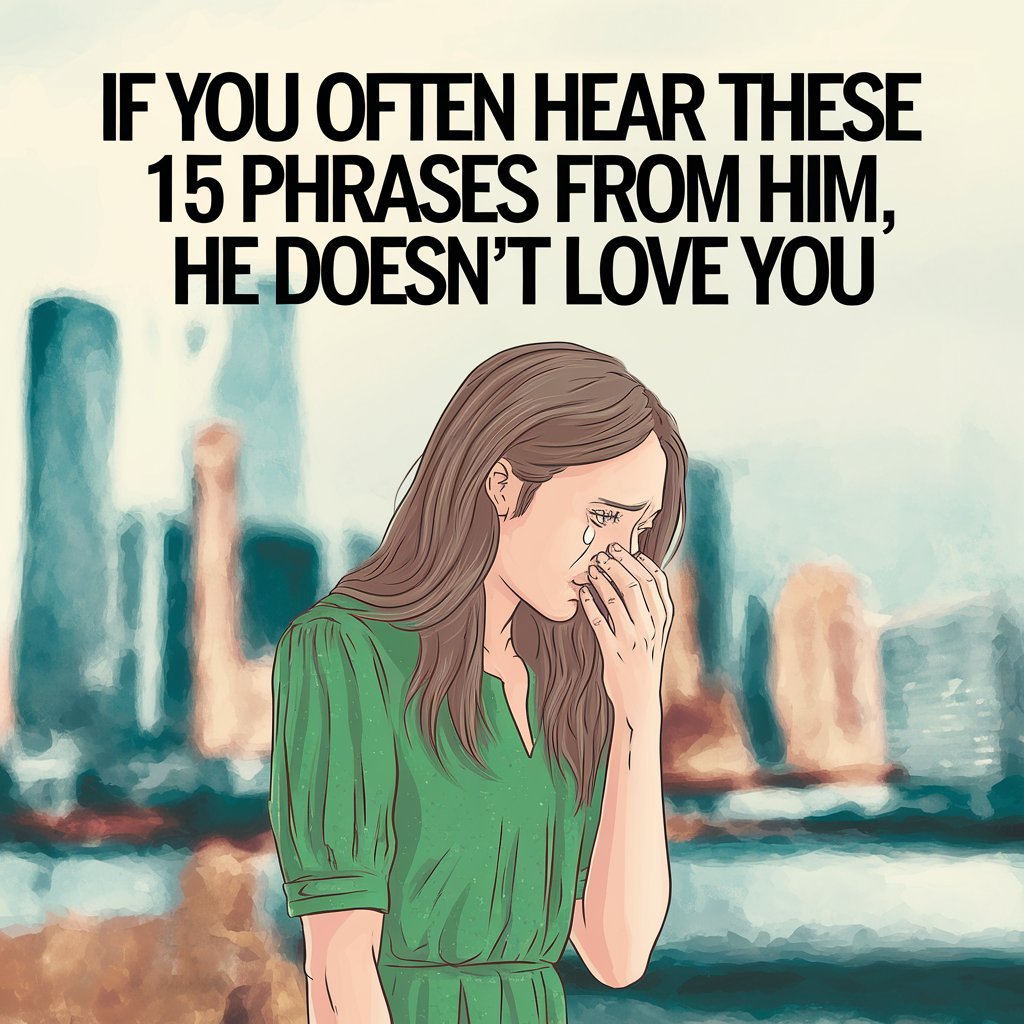 If You Often Hear These 15 Phrases From Him, He Doesn’t Love You