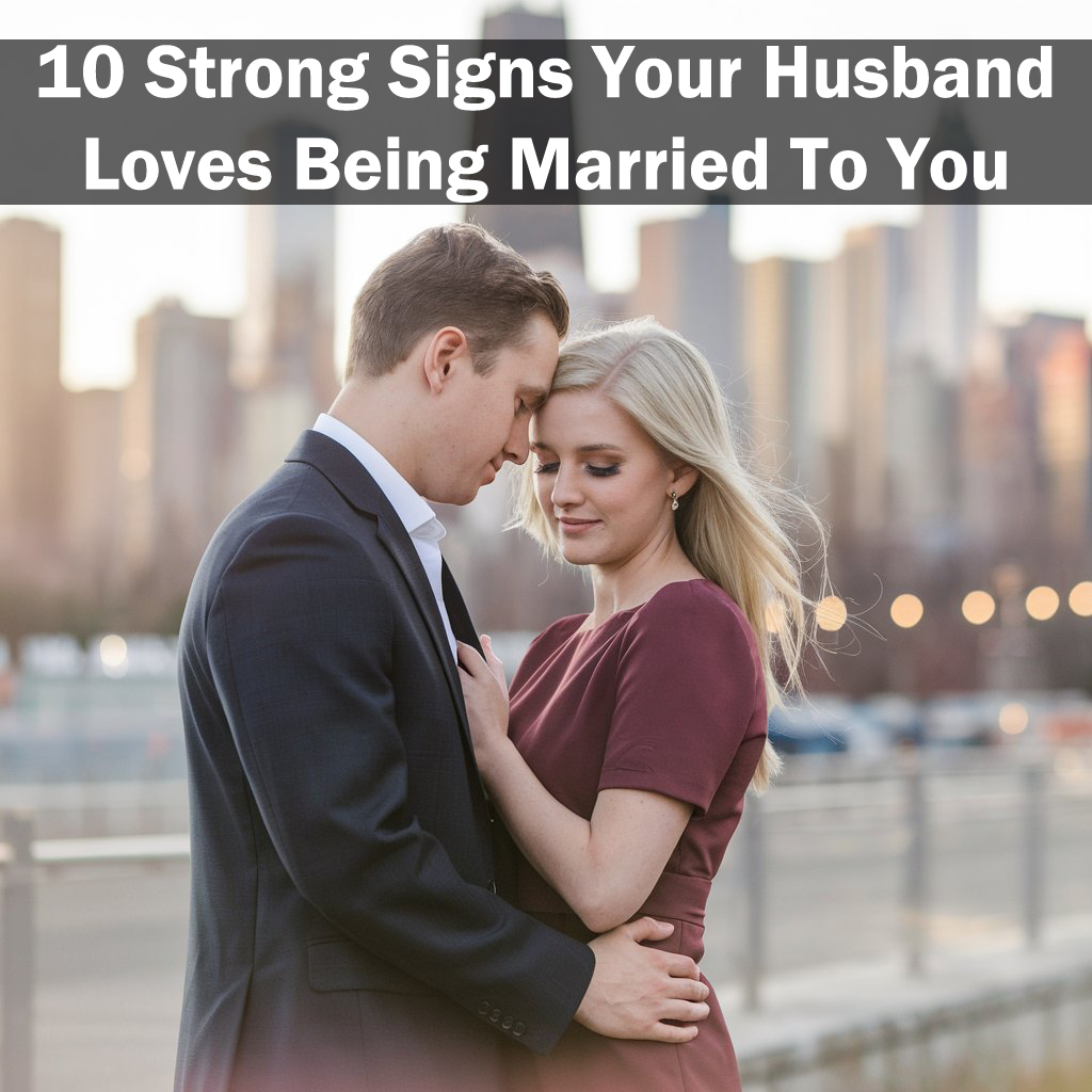 10 Strong Signs Your Husband Loves Being Married To You