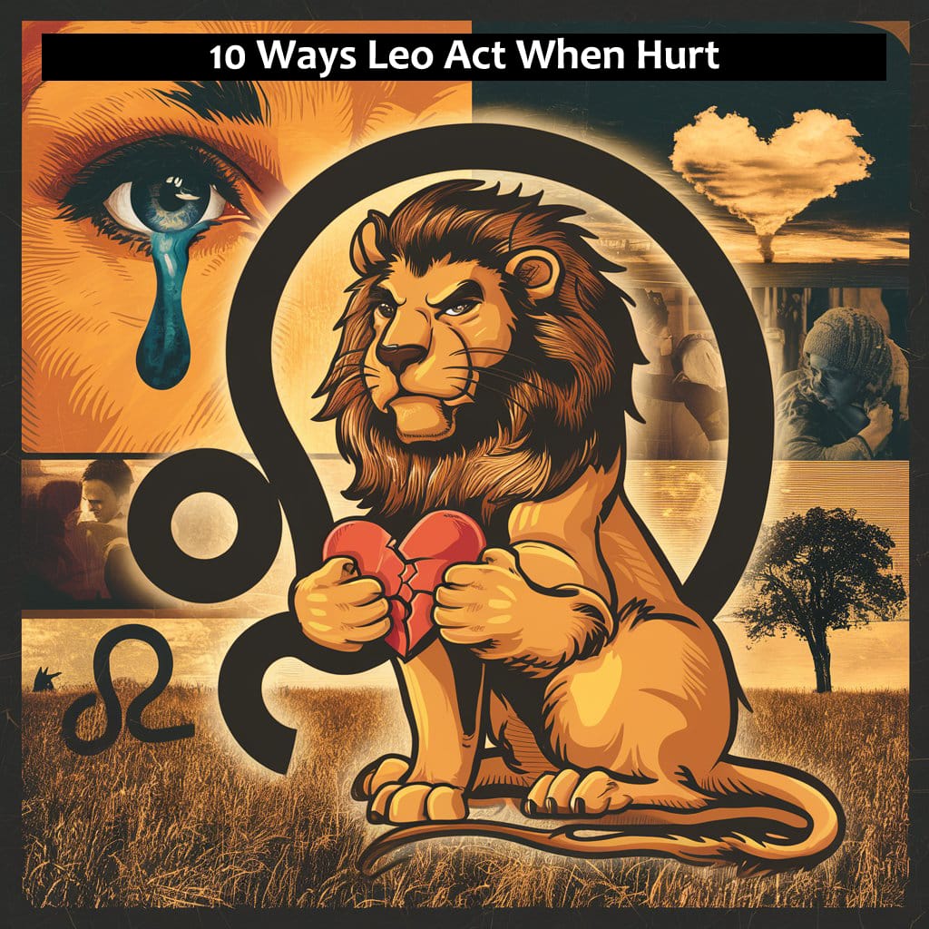 10 Ways Leo Act When Hurt