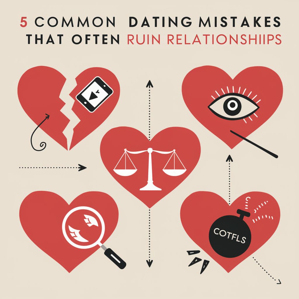 5 Common Dating Mistakes That Often Ruins Relationships