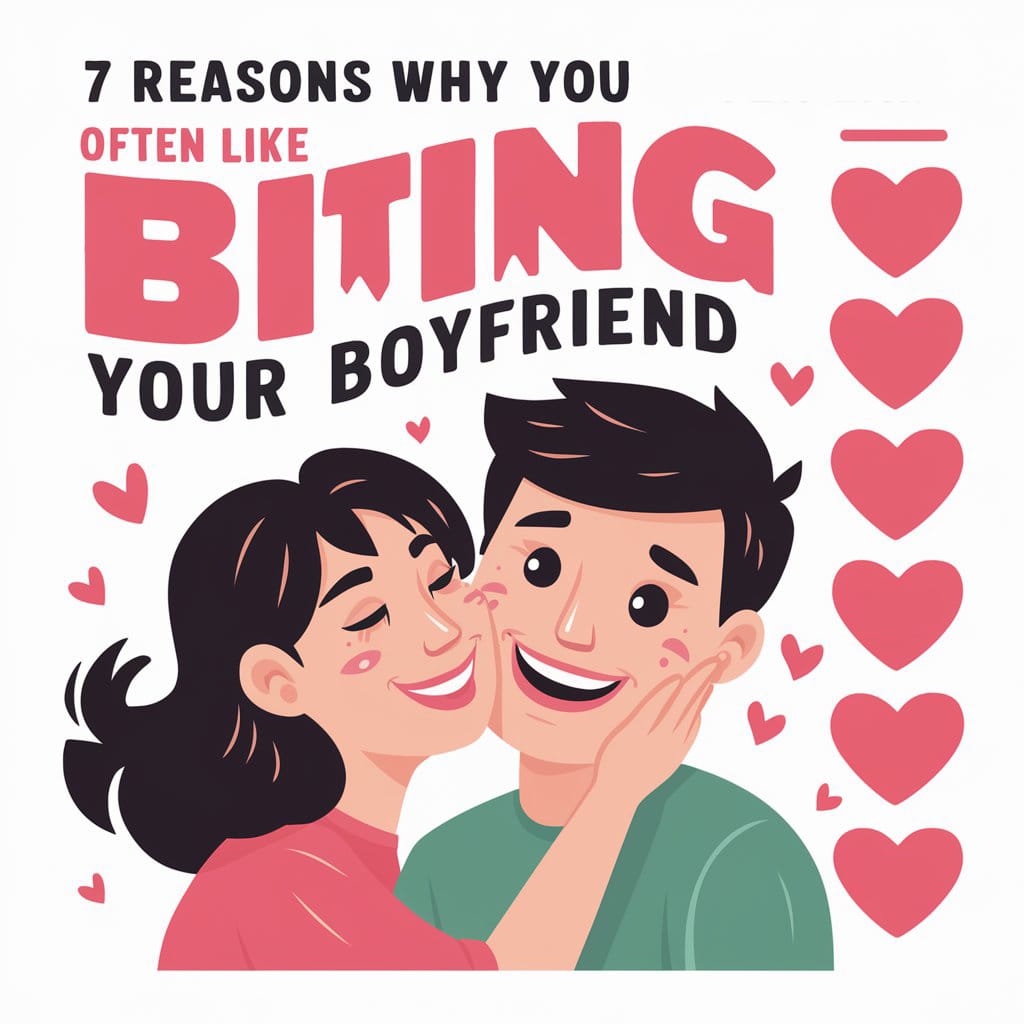 7 Reasons Why You Often Feel Like Biting Your Boyfriend