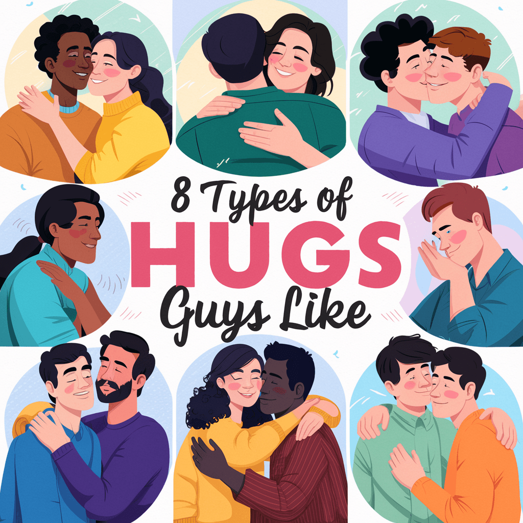 8 Types Of Hugs Guys Like